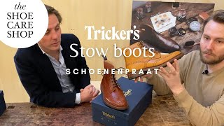 Schoenenpraat Trickers Stow boots [upl. by Ecirtal]