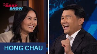 Hong Chau  “The Instigators”  The Daily Show [upl. by Pohsib]