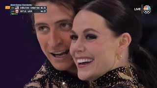 VirtueMoir 2018 Olympics SD Latin Rock Medley NBC [upl. by Arquit806]