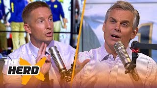 Joel Klatt fully believes Notre Dame is a serious contender for the playoffs  CFB  THE HERD [upl. by Briney]