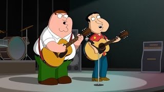 Family Guy  Into Harmonys Way All Songs Lyrics [upl. by Yblek262]