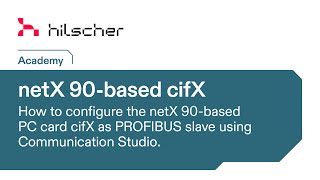 netX 90based cifX  Commissioning of netX 90based cifX as Profibus Slave [upl. by Lesab505]