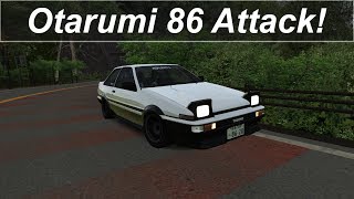 Otarumi 86 Time Attack  Assetto Corsa [upl. by Jonna]