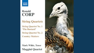 String Quartet No 1 quotThe Bustardquot I Moderato [upl. by Naras889]