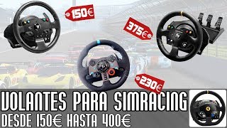 Guía de compra de volantes para simracing las mejores opciones desde 150€ hasta 400€ [upl. by Ahsyat698]