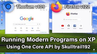 Running Modern Programs  Apps on Windows XP in 2024 [upl. by Paddy575]