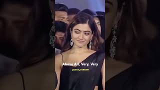 Allu Arjun Loving Word For Rashmika Mandanna Speech ❣️ [upl. by Arutnev]