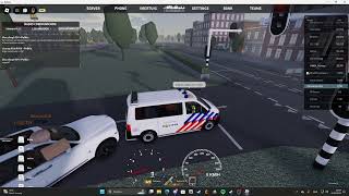 Politie dienst met vriend  Roblox Leeuwarden V2 [upl. by Gnivri]