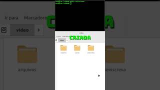 COMO CRIAR UMA PASTA PELO TERMINAL DO LINUX [upl. by Eibor]