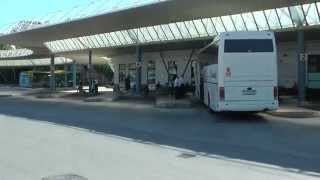 Pula Bus Station Croatia [upl. by Missak]