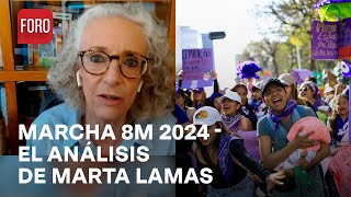 Marta Lamas Analiza la Marcha del 8M en México [upl. by Mignonne]