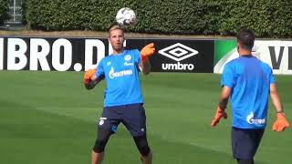 FC Schalke 04 Goalkeeper Trainingseinheit [upl. by Ylatan]