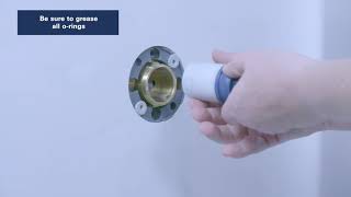 GROHE  GrohSafe 30  Round Trim Thin Wall Installation  Installation Video [upl. by Clarke]