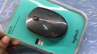 logitech M171 wireless mouse unboxing amp first view [upl. by Gayelord18]