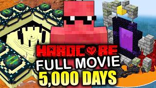 I Survived 5000 Days in Minecraft Hardcore FULL MOVIE [upl. by Paz]