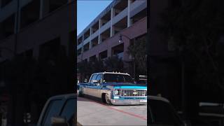 Slammed And Bagged Square Body Dually With a Cummins How Cool 😎 😎😎 [upl. by Adara]