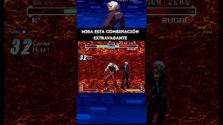 Mira esta combinación extravagante🔥 kof kof2002 combos rugal arcade [upl. by Iand]