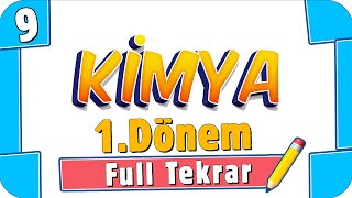 9Sınıf Kimya 1Dönem Full Tekrar 🔁 2022 [upl. by Aihsenet405]