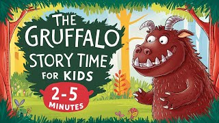 The Gruffalo Story Time for Kids Animated Reading with Captions [upl. by Ardnuhsed]