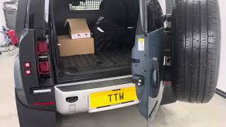 Defender L663  Soft Close Rear Door upgrades  TTW Installations [upl. by Hecklau272]