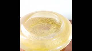 MURANO Barovier amp Toso ashtray bowl Murano glass and gold Venitian glass Made in Italy 1970s murano [upl. by Enicnarf]