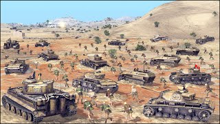 GERMAN DEVASTATING ASSAULT  AMERICAN DEFENSE at KASSERINE PASS [upl. by Sara-Ann]