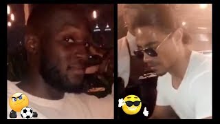 Romelu Lukaku amp Anthony Martial chez Salt Bae à Dubaï [upl. by Bennet623]