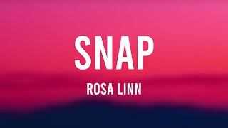 SNAP  Rosa Linn Onscreen Lyrics 🐬 [upl. by Aible553]