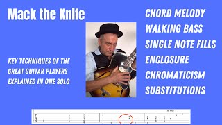 Mack the Knife  Guitar Lesson  free Tab [upl. by Airol]