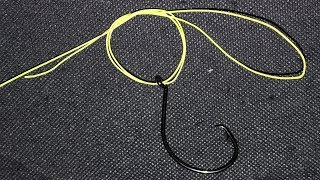 EASIEST fishing knot How to tie palomar knot  Fishing knots for lure hooks swivels [upl. by Harlin967]