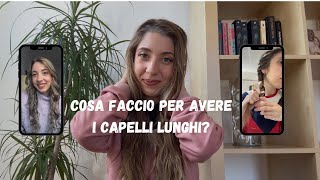 Cosa utilizzo io per avere i capelli lunghi🥰 [upl. by Norrehs]