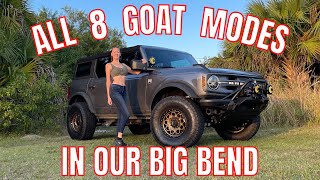 ALL 8 GOAT MODES ENABLED IN THE NEW FORD BRONCO VIA FORSCAN [upl. by Geer]