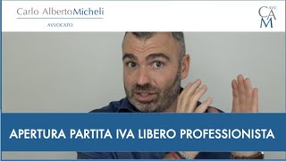 Apertura Partita Iva Libero Professionista [upl. by Mattland]