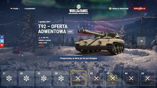 World of Tanks Kalendarz Adwentowy 2017 Wszystkie oferty prezentacja [upl. by Tarah66]