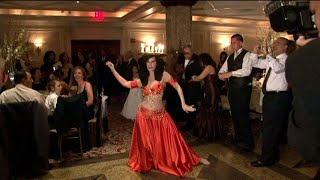 EgyptianGreek Wedding with Star Belly Dancer Layla Taj [upl. by Aerbma]