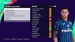 eFootball PES 2021 SEASON UPDATE EDIT MURIEL ATALANTA [upl. by Brownson]