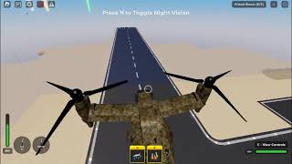 New V22 Osprey in War Tycoon [upl. by Sibel311]