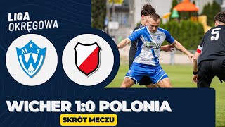 MKS Wicher Kobyłka 10 MKS Polonia Warszawa Skrót meczu [upl. by Kesia]