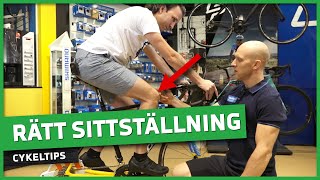 Hur du ställer in din cykel  Bikefit [upl. by Allicserp]