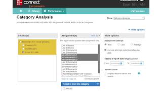 McGraw Hill Connect  Reports Part 2 [upl. by Corrianne89]