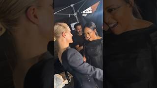 Paris Hilton amp Angela Bassett Slay at Muglers Ss24 Fashion Show parishilton angelabassett mugler [upl. by Sanger39]