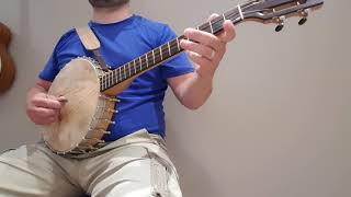 quotMaid Behind the Barquot on Irish tenor banjo [upl. by Aliam]