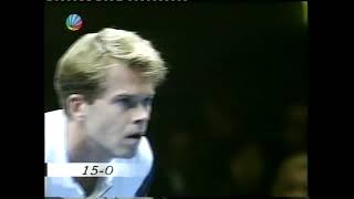 Masters 1994 RR Sampras vs Edberg [upl. by Ettesil]