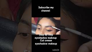 cut crease eyeshadow makeupReema yadav yadav New makeup artist 🥰 best hldi eyeshadow makeup [upl. by Adnilim]