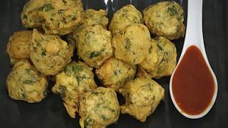 Methi Na Gota  Methi Na BhajiyaMethi Pakora  मेथी के पकोड़े Methi Gota Gujarati Snack Recipe [upl. by Lida]