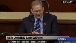 Rep Jim Langevin speaks in support of the JASON Project [upl. by Sigfried]