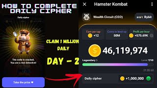 How To Find Daily Cipher Morse Code In Hamster Combat Game Day  2 StepbyStep Guide Malayalam [upl. by Donaghue]