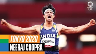 🇮🇳 Neeraj Chopra  Olympic Javelin Champion 🥇 [upl. by Nolubez962]