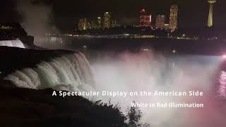 Niagara Falls Night View [upl. by Annohsed]