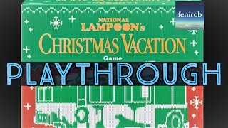 Christmas Vacation Game  Playthrough 4 Players [upl. by Trueblood]